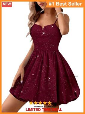 Sparkly Sequin Bubble Hem Mini Homecoming Dress for Teens